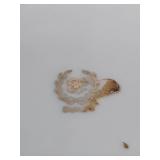 Vintage Porcelain Orchid Decorative Plate