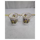 Vintage Regal Heritage Bone China Tea Cups