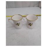Vintage Regal Heritage Bone China Tea Cups