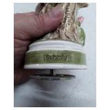 Vintage Schmid Rotating Musical Hummingbird Figurine