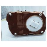 Vintage Nativity Castle Music Box with Gloria Angel