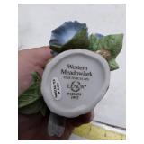 Lenox Western Meadowlark Porcelain Figurine 1992