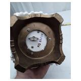 Vintage Angel Musical Figurine with Gothic Window Frame