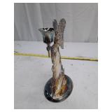 Silver Plated Angel Candle Holder by Gift Gallery