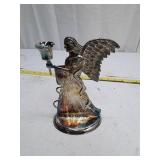 Silver Plated Angel Candle Holder by Gift Gallery