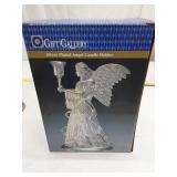 Silver Plated Angel Candle Holder by Gift Gallery