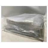 New 200pc Set of 8”x10” Ziplock Bags, Clear