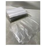 New 200pc Set of 8”x10” Ziplock Bags, Clear