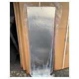 1 New Heavy Duty Stainless Steel Door Kick Plate 10”x34”