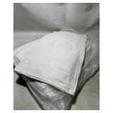 New 24pc Pack of Heavy Duty Thick 17”x9.5” Clean Up Absorbent Quilted Towel, White