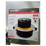 New Kalorik Digital Universal Air Fryer Lid, Black