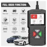 New JDIAG OBD2 Car Scanner Vehicle Engine Fault Code Reader Diagnostic Scan Tool Universal Light for All OBD II Protocol Cars Since 1996 and Newer (Version 1.0)