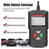 New JDIAG OBD2 Car Scanner Vehicle Engine Fault Code Reader Diagnostic Scan Tool Universal Light for All OBD II Protocol Cars Since 1996 and Newer (Version 1.0)