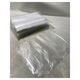 New 200pc Set of 8”x10” Ziplock Bags, Clear