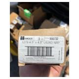 Hagger 2 Boxes of 3 Hager BB1279-4.5X4-26D 4-1/2x4 Standard Weight Ball Bearing Hinges