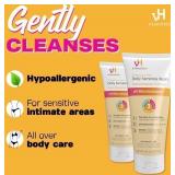 New 6pc Case of vH Essentials Daily Feminine Wash - Fragrance Free, Hypoallergenic w/ Tea Tree Oil & Prebiotic - For Ph Balance, Intimate Odor Block, Vaginal Health - Gentle Formula Body Care - 6 Fl O