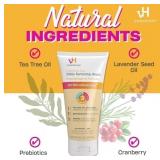 New 6pc Case of vH Essentials Daily Feminine Wash - Fragrance Free, Hypoallergenic w/ Tea Tree Oil & Prebiotic - For Ph Balance, Intimate Odor Block, Vaginal Health - Gentle Formula Body Care - 6 Fl O