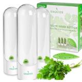 BUNDLE OF 6 EXQUIZE FRESH HERB KEEPER triples the shelf life of fresh herbs (2 boxes) *great resale opportunity*