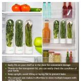 BUNDLE OF 6 EXQUIZE FRESH HERB KEEPER triples the shelf life of fresh herbs (2 boxes) *great resale opportunity*
