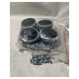 3”x2” 4 Plastic swivel Caster wheels