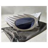 White Unique Sunglasses - Very Cool - Great for Urban Photoshoots
