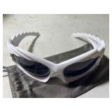 White Unique Sunglasses - Very Cool - Great for Urban Photoshoots