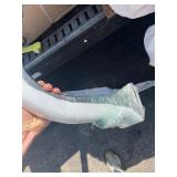 *Great GATE CODE PAD* 64" In-Ground Steel Gooseneck Pedestal