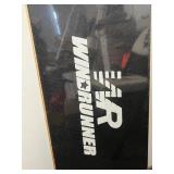 Windrunner 41inch Freeride Longboard Skateboard,8-Ply Natural Maple Drop