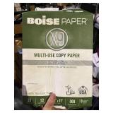 Bundle of 3 Reems, 500 sheets each,  of BOISE PAPER® Letter Size 8.5"x 11" White Copy Paper - see images
