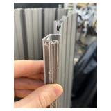 Bundle of 4 20.5” x 62.5” grey sheet metal