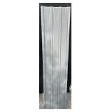 Bundle of 4 13” x 58 ½” darker Grey sheet metal