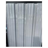 Bundle of 5 17 ¾” x 61 ½” Darker grey sheet metal