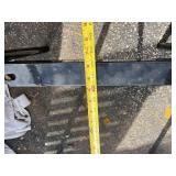 Metal Chair Frame Black - Sizing in Images - Comes as is Great project piece