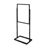 BULLETIN SIGN HOLDER WITH RECTANGULAR TUBING BASE -22" X 28” - Great for any retail sign Needs