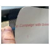 Contra Vision® Campaign™ Perforated Window Film Sheet - 5’ x 4’ - Privacy Film White