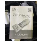 Zoe&Ruth RECHARGEABLE CALLUS REMOVER FOOT FILE - See images comes as pictured