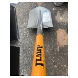 Anvil 47 in. Wood Handle Carbon Steel Digging Shovel