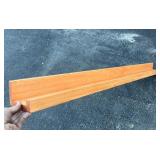Beautiful Wood Shelf Great for Above Mantle - Perfect for Vinyl Record Displays Etc  5’ x 5” x 3.5”