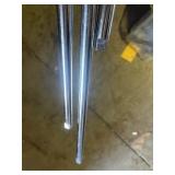 TOOLUXE 00216L 1/2" Drive Long Reach Extension Bar Set | 3 Piece | 18", 24", 30" | Super Extended | Cr-V Steel, clear