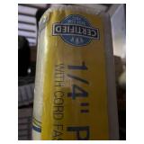 White Cordless Light Filtering UV Protection PVC Manual Roll-Up Sun Shade 72 in. W x 72 in. L