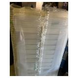 Bundle of 5 Quality White Window Shutters - 2: 5’ x 29 ¼” , 2: 5’ x 28 ¾” , 1: 5’ x 24 ½”