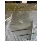 Bundle of 5 Quality White Window Shutters - 2: 5’ x 29 ¼” , 2: 5’ x 28 ¾” , 1: 5’ x 24 ½”