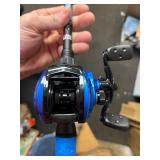 Abu Garcia Blue Max 7’ Low Profile Baitcaster Fishing Rod and Reel Combo *Retails $140*