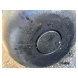 Plastic Kettlebell - Bottom Fill With Sand or Water - Adjust etc - green