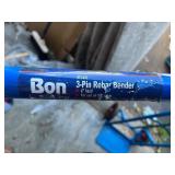 Bon Tool Blue Rebar Cutter & Bender with Tubular Steel Handle, 4-in Head, 34-in Length