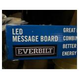 EVERBILT 16" X 24" LED Message Board