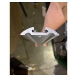 Silver Aluminum Wall-Mounted Anchor Fitness System - Adjustable, Multi-Functional, Space Saving Home Gym Solution for Strength Training, Workout Goals | 100+ Exercises, Easy Installation, 300lbs Capac