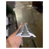 Silver Aluminum Wall-Mounted Anchor Fitness System - Adjustable, Multi-Functional, Space Saving Home Gym Solution for Strength Training, Workout Goals | 100+ Exercises, Easy Installation, 300lbs Capac