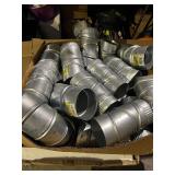 Bundle of 20 4" Adjustable Elbow - 26 Gauge (90-Degree)