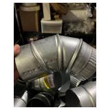 Bundle of 20 4" Adjustable Elbow - 26 Gauge (90-Degree)